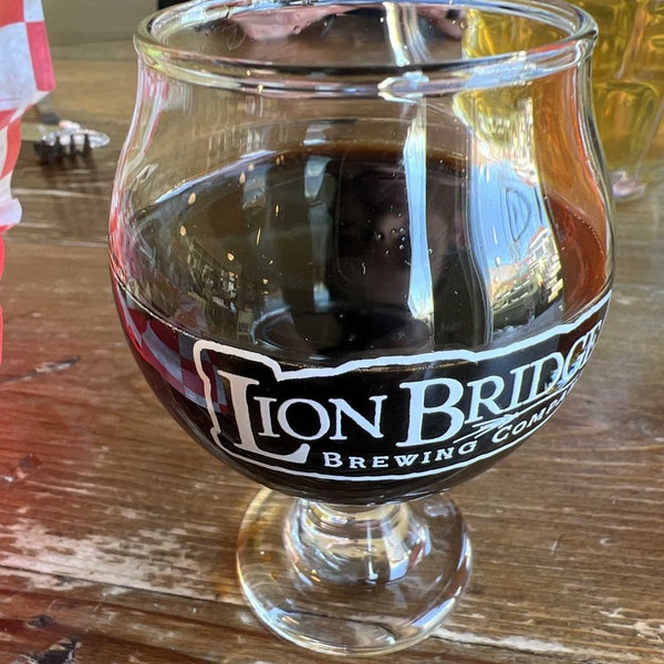 Photo taken at Lion Bridge Brewing Company by Mark I. on 2/11/2023