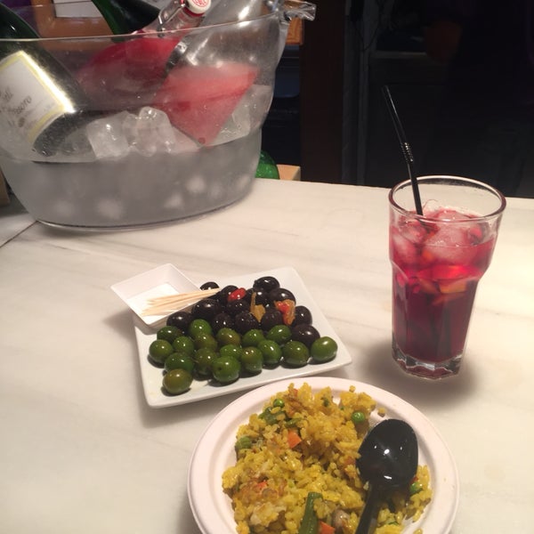 They have very delicious Sangrias.. And you should not order the olives from restaurant which is located near by Sherry
