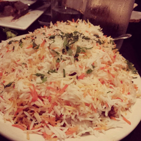 The lamb biryani while not the most authentic uniquely combines flavor and delicateness. Portions are huge and filling!