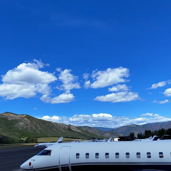 Photo taken at Aspen/Pitkin County Airport (ASE) by Saud on 8/6/2022