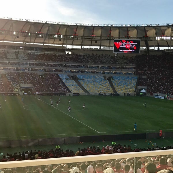 Photo taken at Mário Filho (Maracanã) Stadium by Daniel F. on 5/13/2017