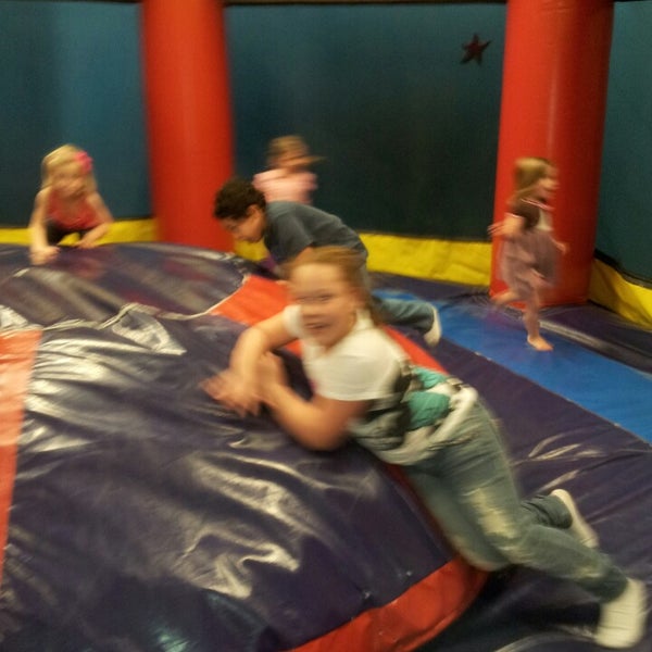 Photo taken at Pump It Up by Michele C. on 4/17/2013