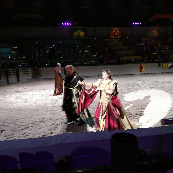 Photo taken at Medieval Times Dinner &amp; Tournament by P S. on 7/25/2019
