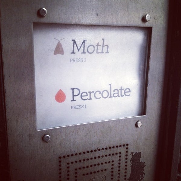Photo taken at Percolate NYC by Noah B. on 10/23/2012