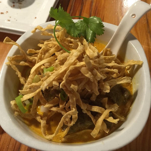 The Khao Soi and the Squash Fritters are both amazing.