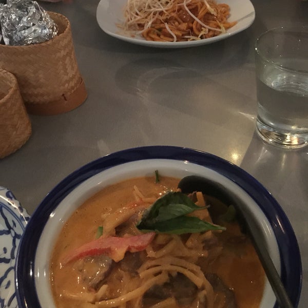 The red curry is super tasty.