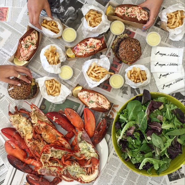 "Burger or lobster. Two choices. Both $20. Done." - Alexa Mehraban, @EatingNYC