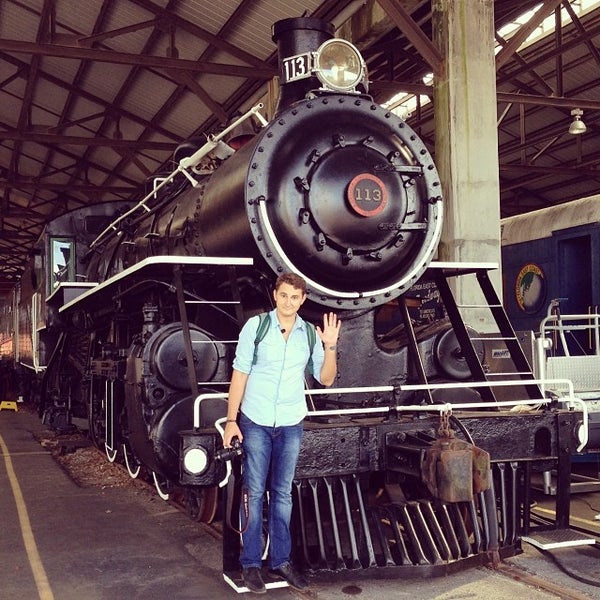 Photo taken at The Gold Coast Railroad Museum by Танечка С. on 2/1/2014