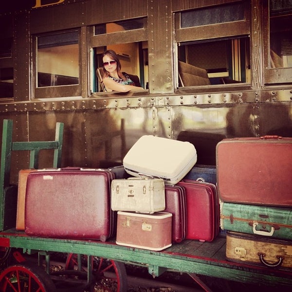 Photo taken at The Gold Coast Railroad Museum by Танечка С. on 2/1/2014