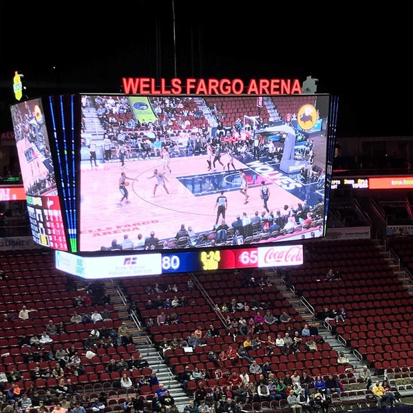 Photo taken at Wells Fargo Arena by Steve H. on 12/29/2019