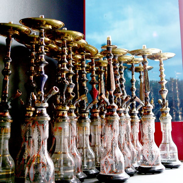 Happy hour everyday 6pm to 9pm, buy one hookah get one half off!