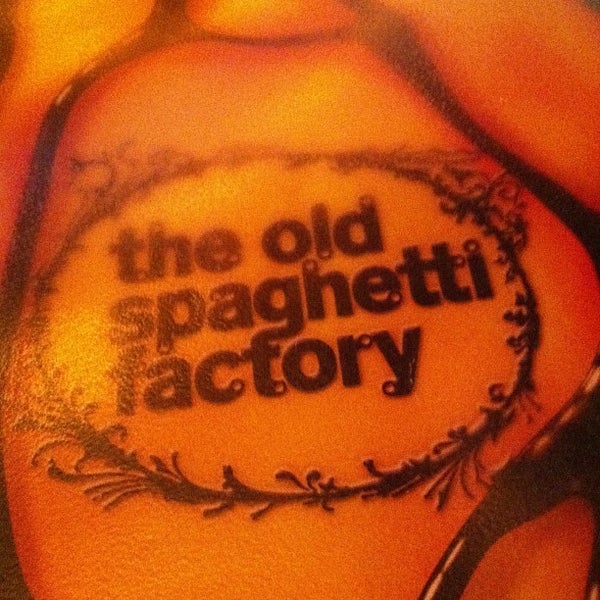 Photo taken at The Old Spaghetti Factory by Mario N. on 9/30/2012