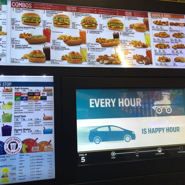 Sonic Menu