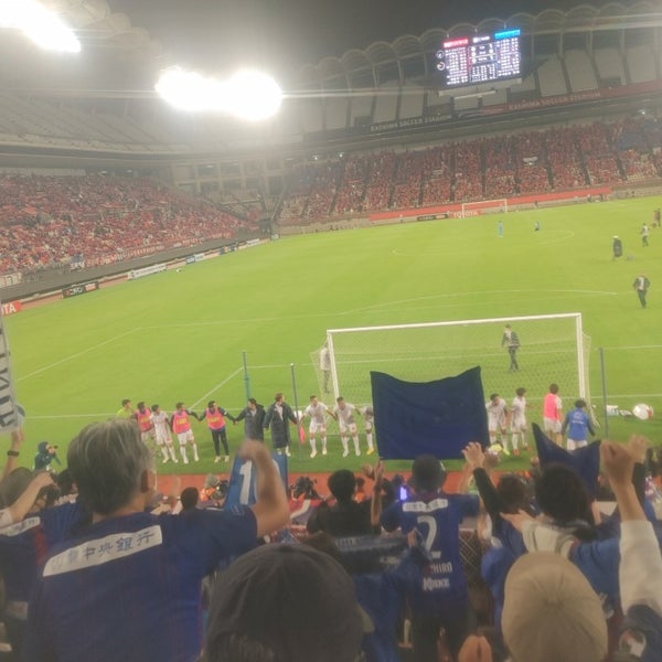 Fotos Em カシマサッカースタジアム アウェイ側ゴール裏 Estadio De Futebol Fotos Em カシマサッカースタジアム アウェイ側ゴール裏 Estadio De Futebol