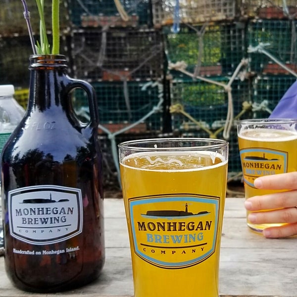 10/8/2018 tarihinde Matthew W.ziyaretçi tarafından Monhegan Brewing Company'de çekilen fotoğraf