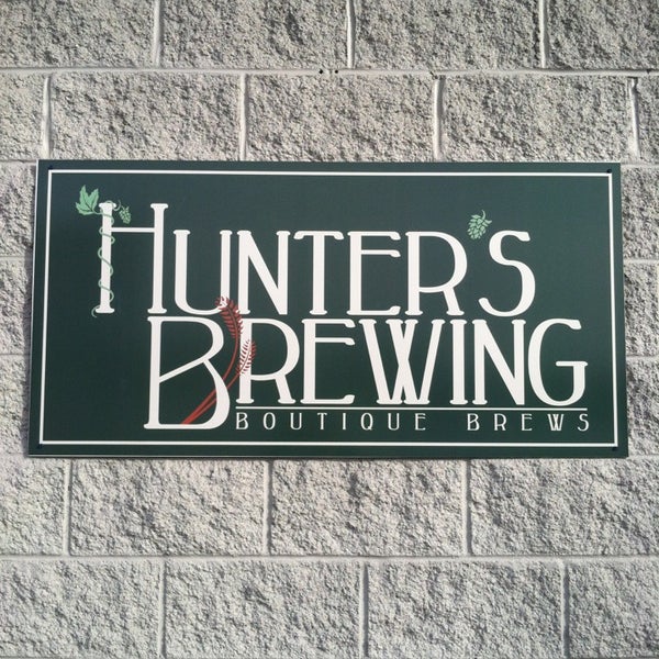 Photo taken at Hunter&#39;s Brewing by Jim M. on 3/4/2013