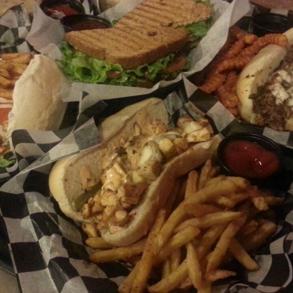 Sampler plate, sandwiches and nachos are outstanding! Great place to watch any sporting event!