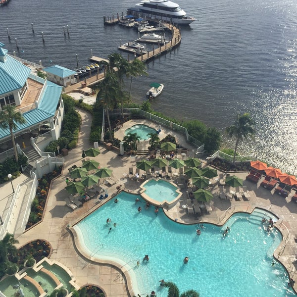 Foto tomada en Sanibel Harbour Marriott Resort &amp; Spa  por Marie C. el 7/24/2016