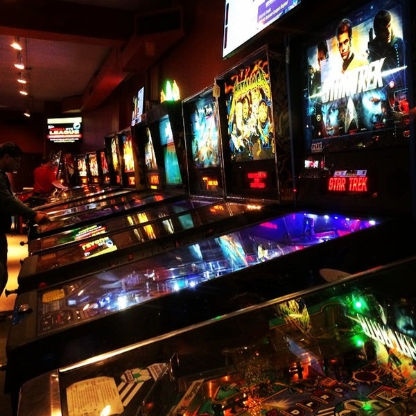 Modern Pinball NYC Arcade in Rose Hill