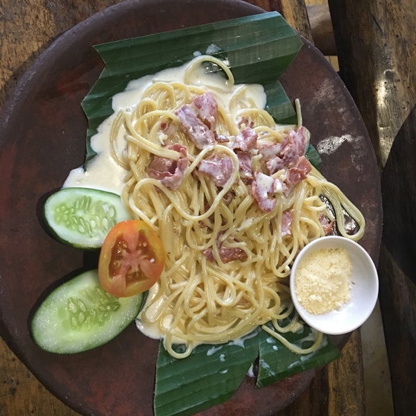 I was surprised with tasty pasta here. And even the cheapest balinese coffee was quite good!