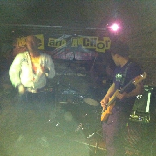 Photo taken at The Hope and Anchor by Angela on 12/15/2012