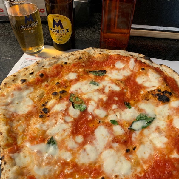 €5.90 for a giant, delicious margherita pizza. Seriously giant.