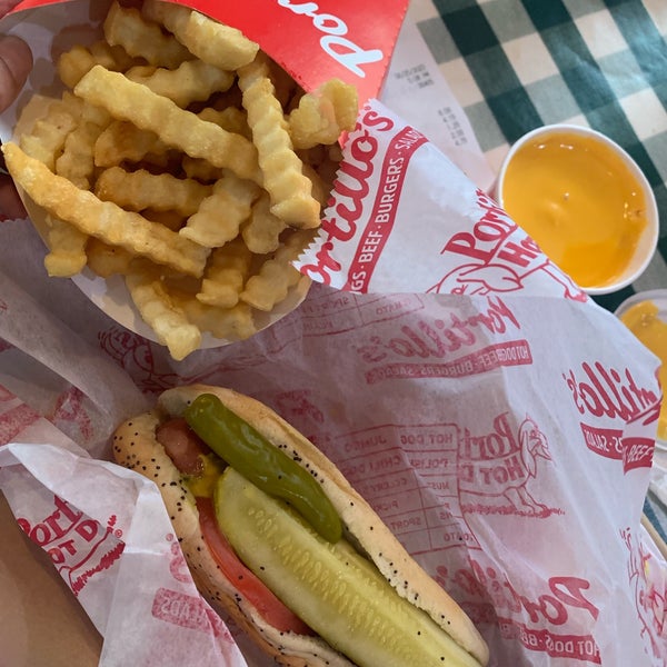 Photo taken at Portillo&#39;s by Stacy B. on 7/17/2023
