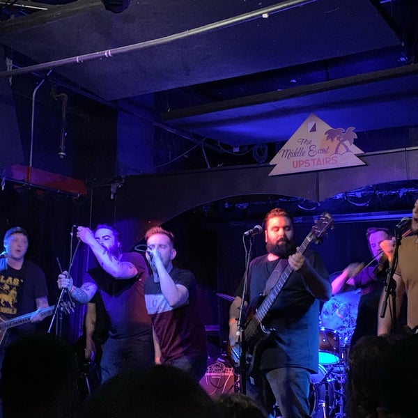 Photo taken at @MidEastClub Upstairs by Stacy B. on 3/13/2019