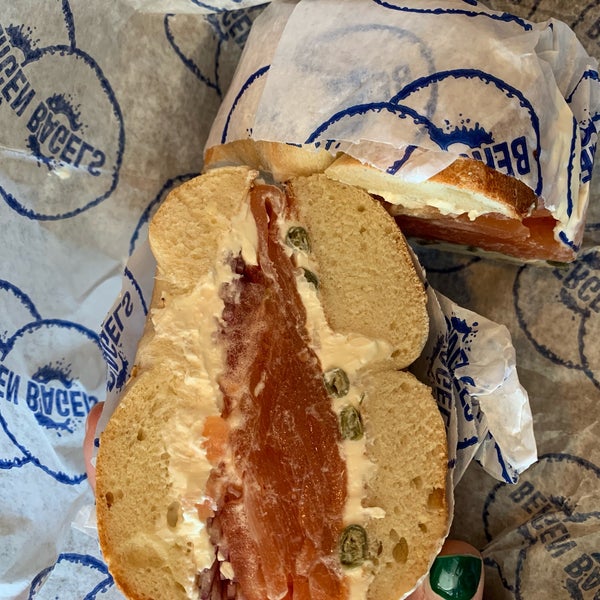 Photo taken at Bergen Bagels by Stacy B. on 3/26/2019