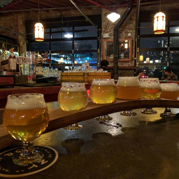 Photo taken at Greenpoint Beer and Ale Company by Christoffer J. on 3/16/2018