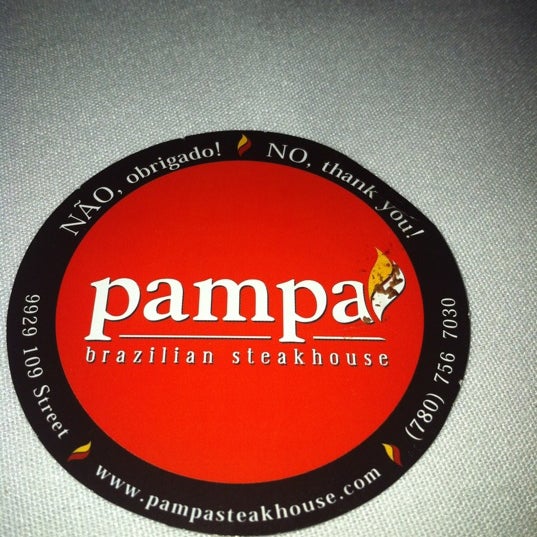 Снимок сделан в Pampa Brazilian Steakhouse пользователем Nerissa D. 12/2/2012