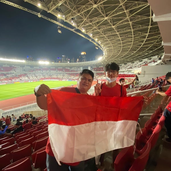 Photo taken at Gelora Bung Karno Stadium by Verdi B. on 12/29/2022