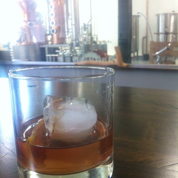 Photo taken at Rhine Hall Distillery by Aaron C. on 4/26/2014