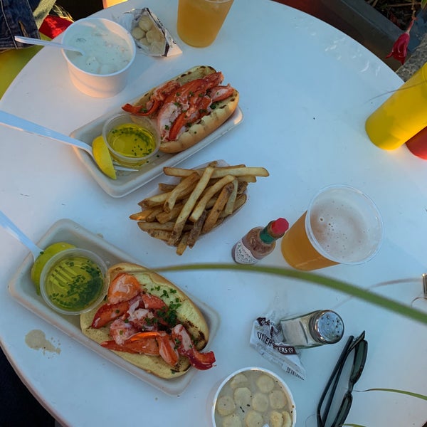 Photo taken at The Clam Bar by Johnny B. on 9/1/2019