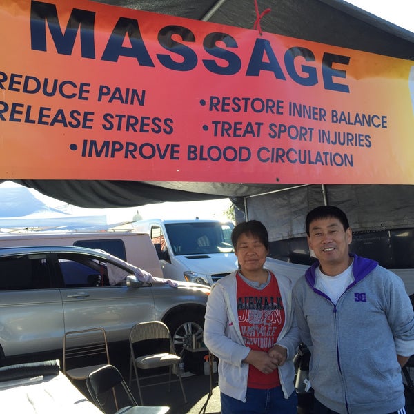 Best swap meet in San Diego County. Open weekends. Friday's a smaller venue. Best tip: Go to this couple in Row C - for a surprisingly great massage. Clearly they both are highly skilled!!!!