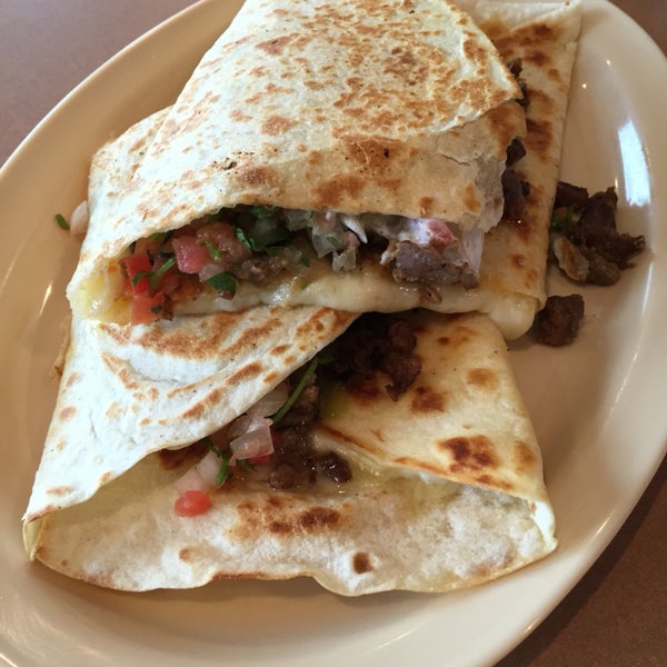 Super quesadilla is my go-to. I like the carne asada or cabeza.