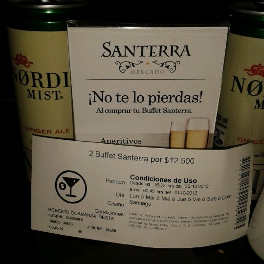 Photo taken at Restaurant Santerra by Roberto O. on 10/31/2012
