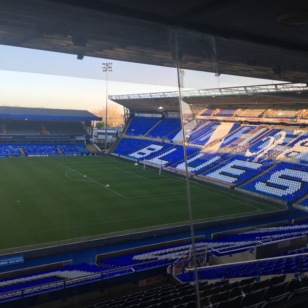 Photo taken at St. Andrew&#39;s Stadium by Laura F. on 2/15/2018