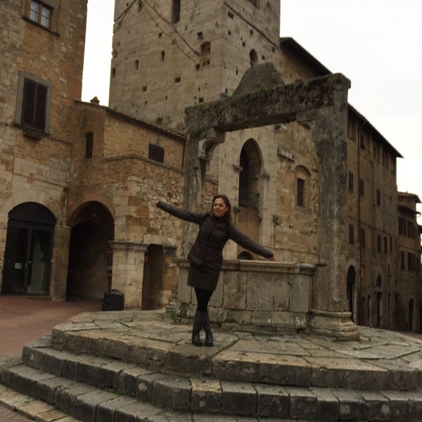 Photo taken at San Gimignano 1300 by Sevgi B. on 1/26/2018