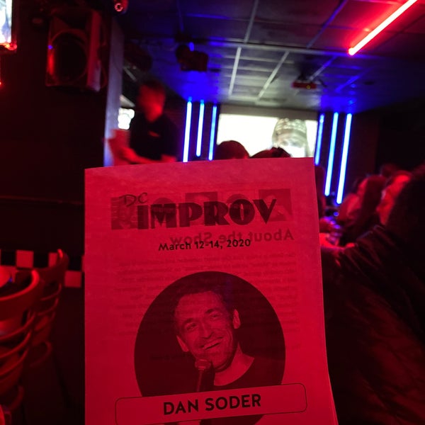 3/14/2020 tarihinde Shelley P.ziyaretçi tarafından DC Improv Comedy Club'de çekilen fotoğraf