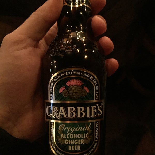 They have Crabbie's alcoholic ginger beer