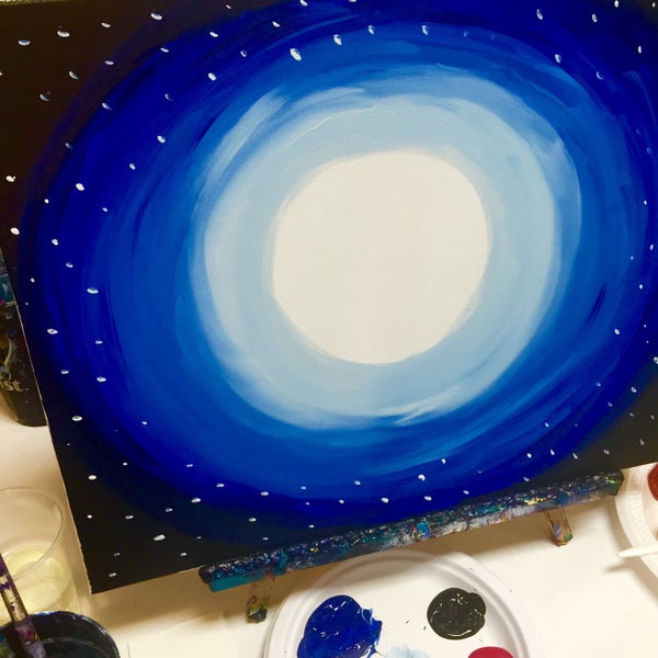 Photo taken at Painting With A Twist by Jonise on 1/11/2015