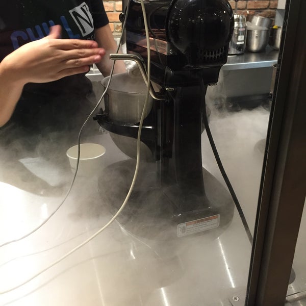 Photo taken at Chill-N Nitrogen Ice Cream by Eric R. on 3/6/2016
