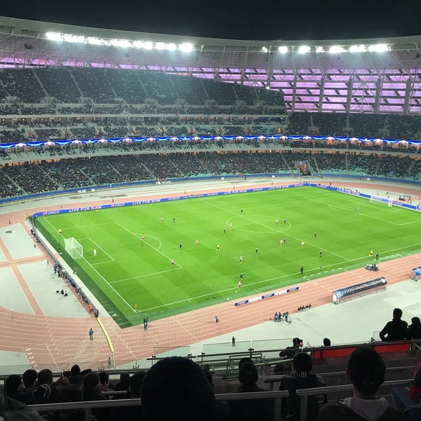 Снимок сделан в Baku Olympic Stadium пользователем BaBak 9. 10/18/2017