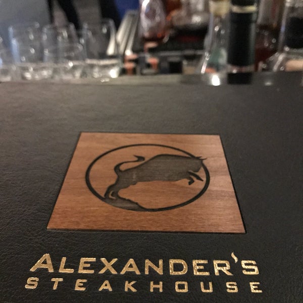 Photo taken at Alexander&#39;s Steakhouse by Katie O. on 1/22/2018