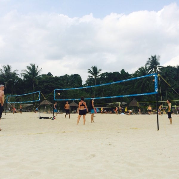 Beach Volleyball Court Volleyball Court in Sentosa Island