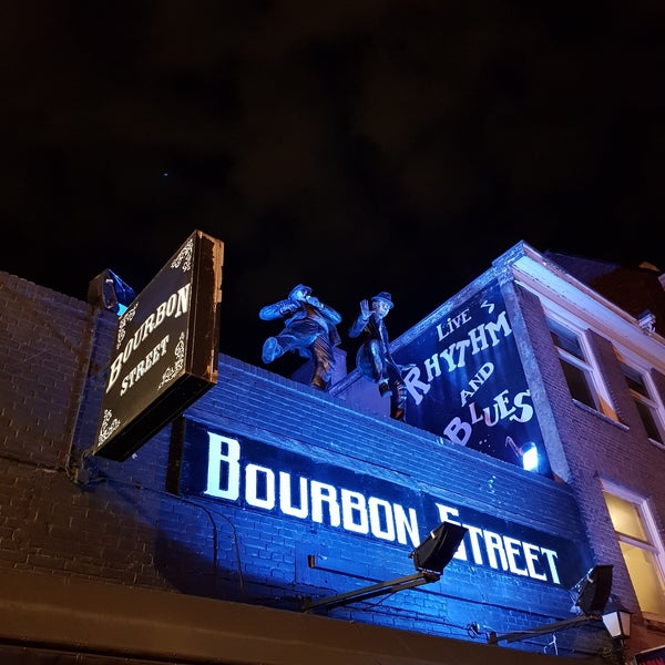 Photo taken at Bourbon Street by Sibel on 8/17/2017