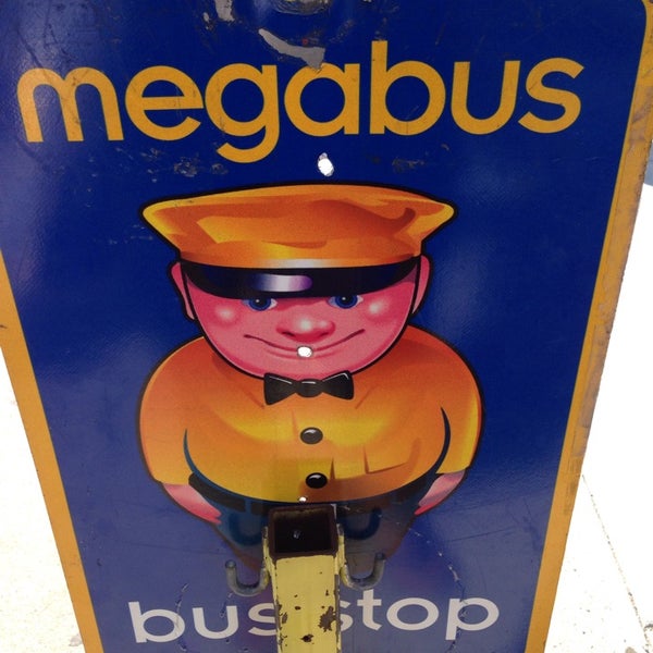 Megabus Bus Stop South Side White Marsh Mall (Now Closed) Bus