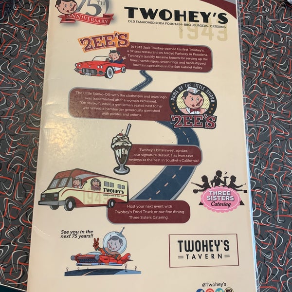Photo taken at Twohey&#39;s Restaurant by Billy C. on 4/14/2019