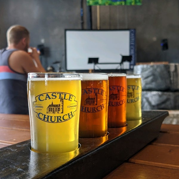 Photo taken at Castle Church Brewing Community by Timothy C. on 1/14/2020